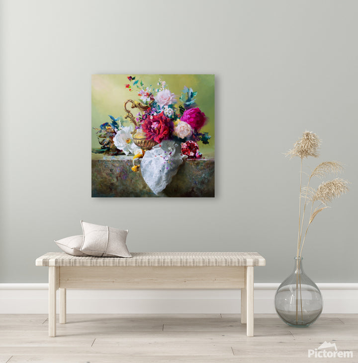 "911" 40x40 Édition Limitée Embellie sur Toile