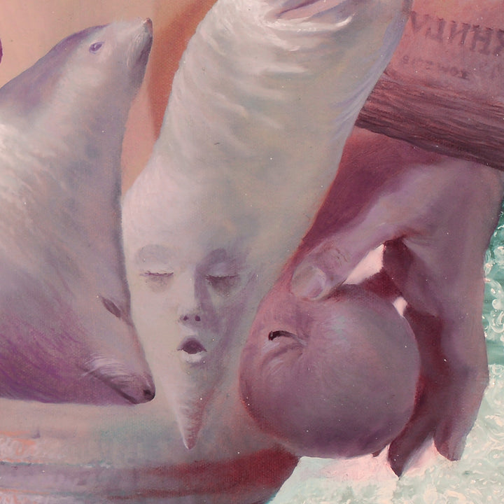 Aphrodites Dream 44x44 Giclee Edition Limitée sur Toile