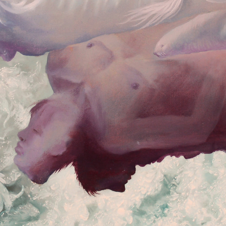 Aphrodites Dream 44x44 Giclee Edition Limitée sur Toile