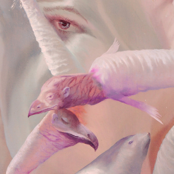 Aphrodites Dream 44x44 Giclee Edition Limitée sur Toile