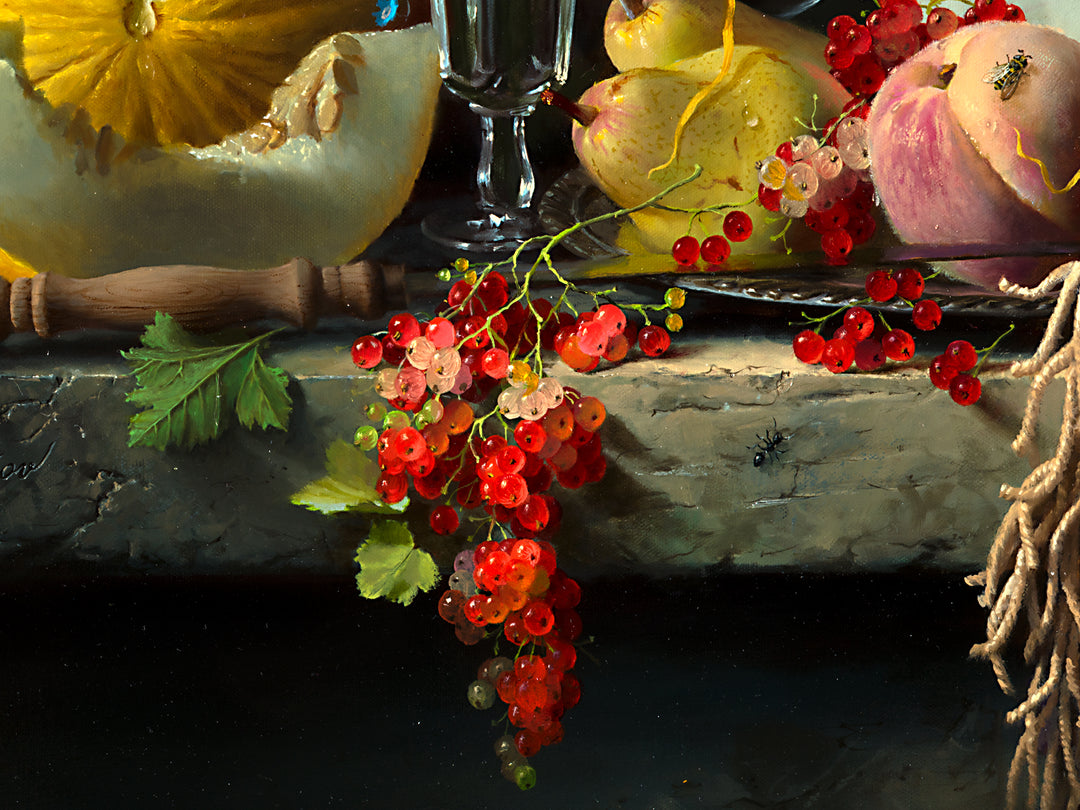 "Currants" 40x30 inches