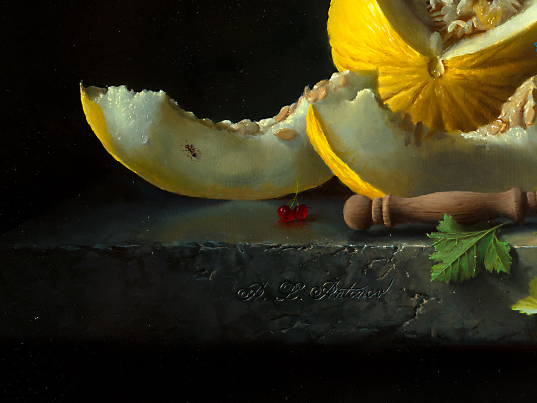 Currant_fragment-the sweetness of this melon's flesh is driving me crazy
