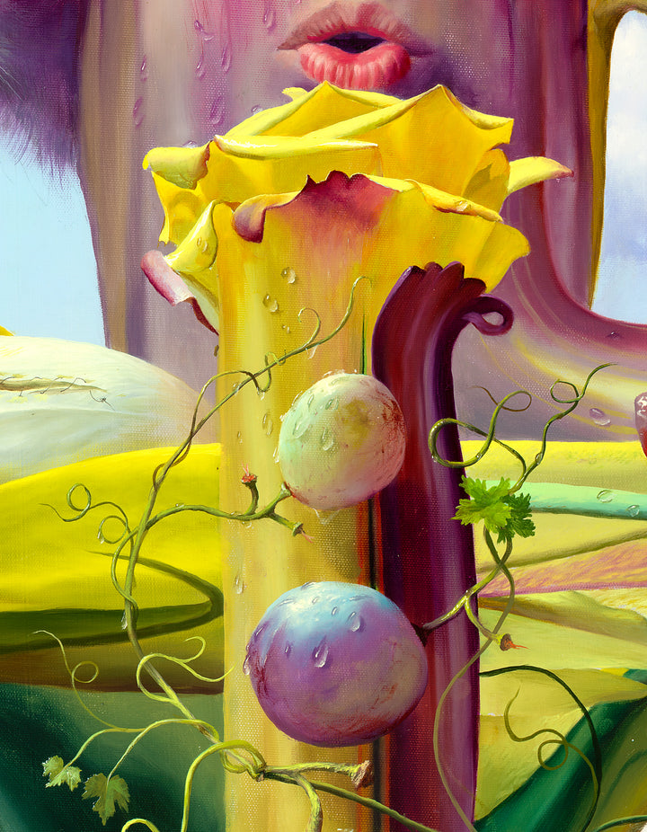 Genèse. Éditions limitées Giclée sur toile 54"x54"