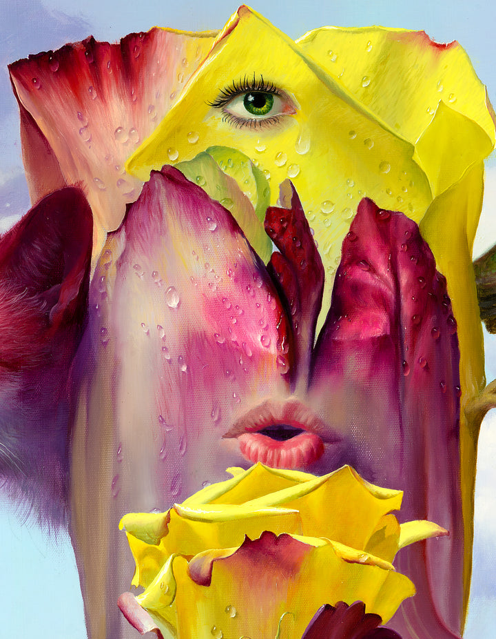 Genèse. Éditions limitées Giclée sur toile 54"x54"