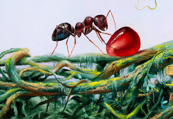 Genèse. Éditions limitées Giclée sur toile 54"x54"
