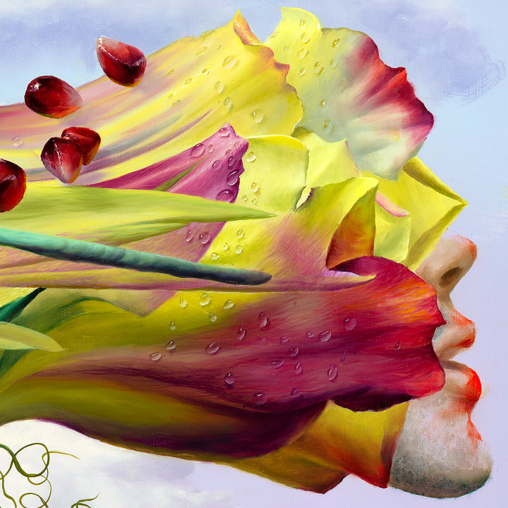 Genèse. Éditions limitées Giclée sur toile 54"x54"