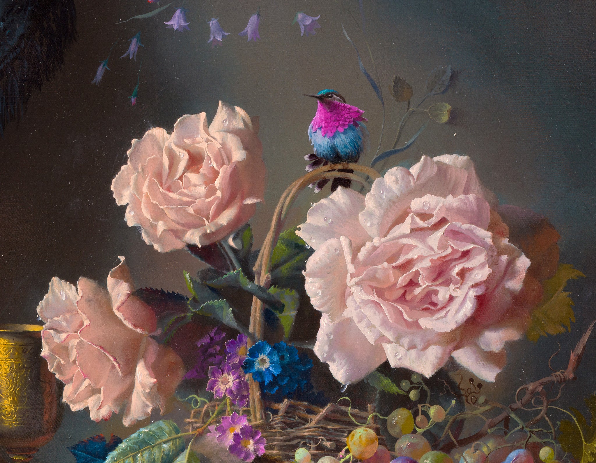 Fragment 1 From Gifts Of Earth And Heaven 18x14 Flowers Alexei fragment-1-from-gifts-of-earth-and-heaven-18x14-flowers-alexei