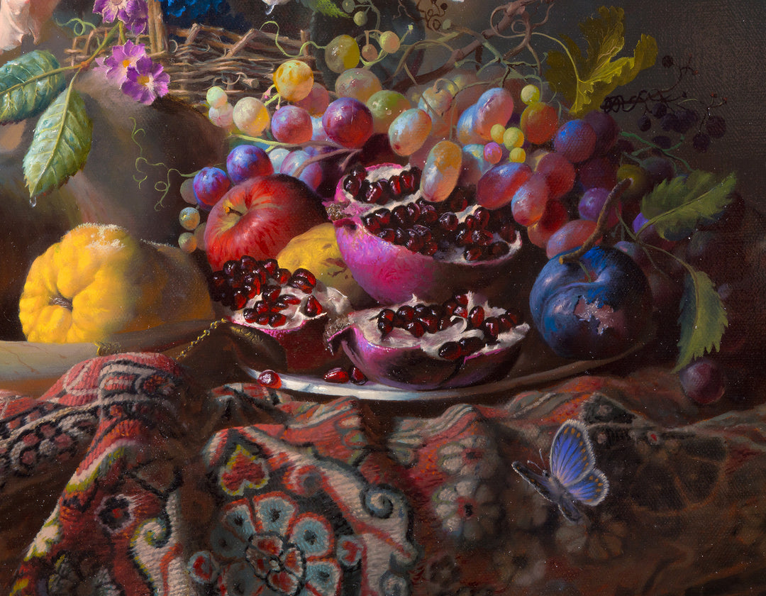 "Gifts of Earth and Heaven" Fragment # 2 "Fruit" 18x14 Giclée Print on Archival Art Paper