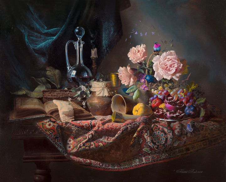 Dons de la Terre et du Ciel 50"x40" Éditions Limitées Giclée sur Toile