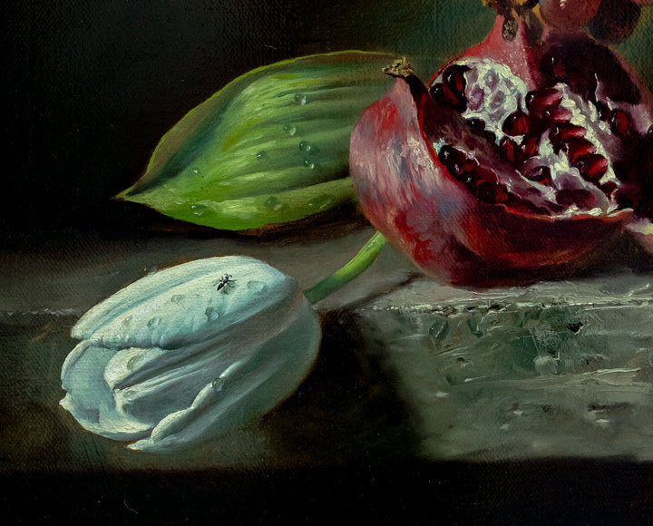 "One Layer Shortcut" 14x18 Inches, Oil on Canvas