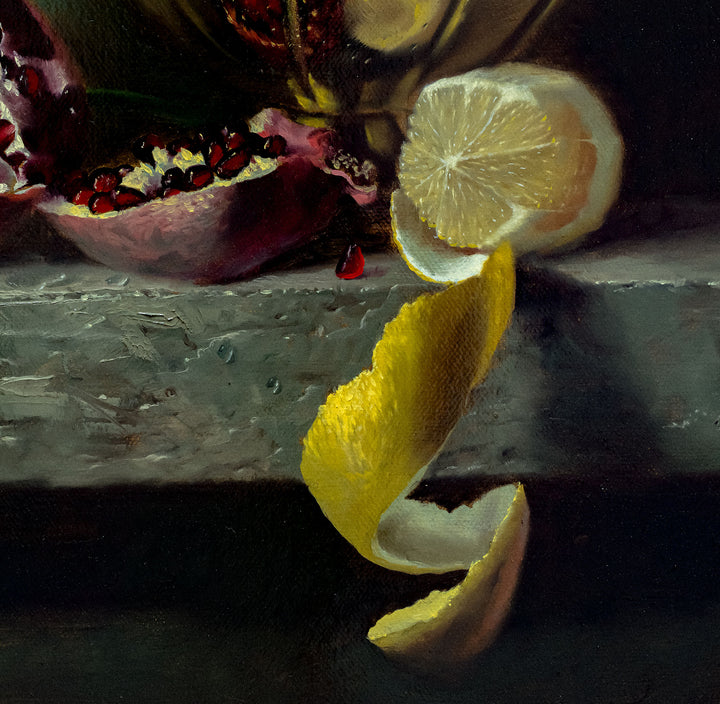"One Layer Shortcut" 14x18 Inches, Oil on Canvas