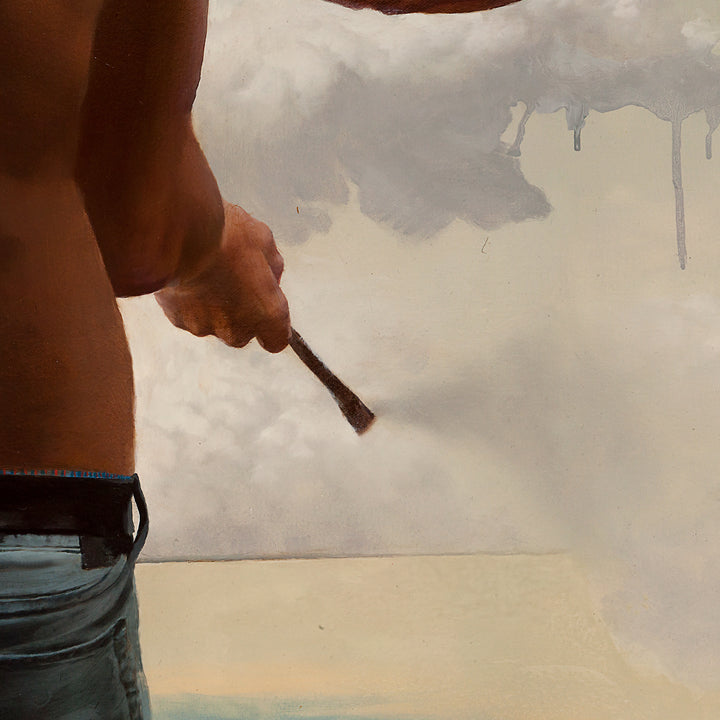 "Black Belt Artist" 48x48 inches