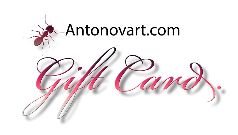 Carte cadeau Antonovart.com.