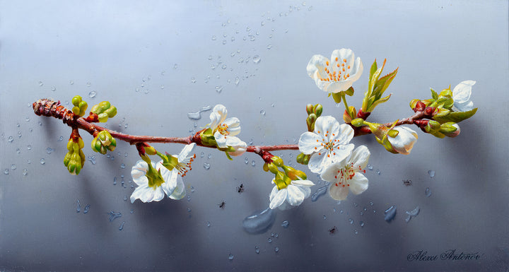 "Mantra of Spring" 12x24  inches Limited Edition Giclee
