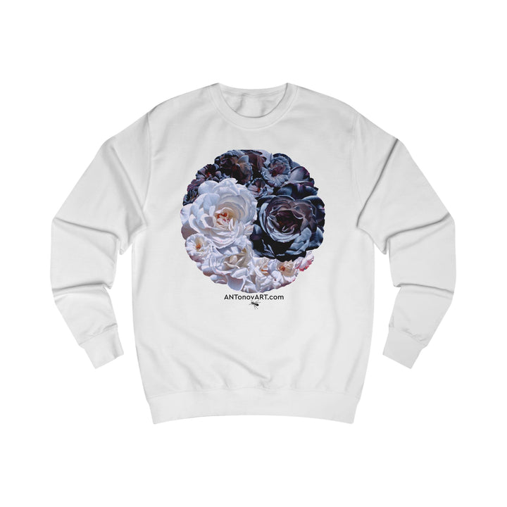 Unisex Sweatshirt with a reproduction of the painting "Ying and yang" by artist A. Antonov