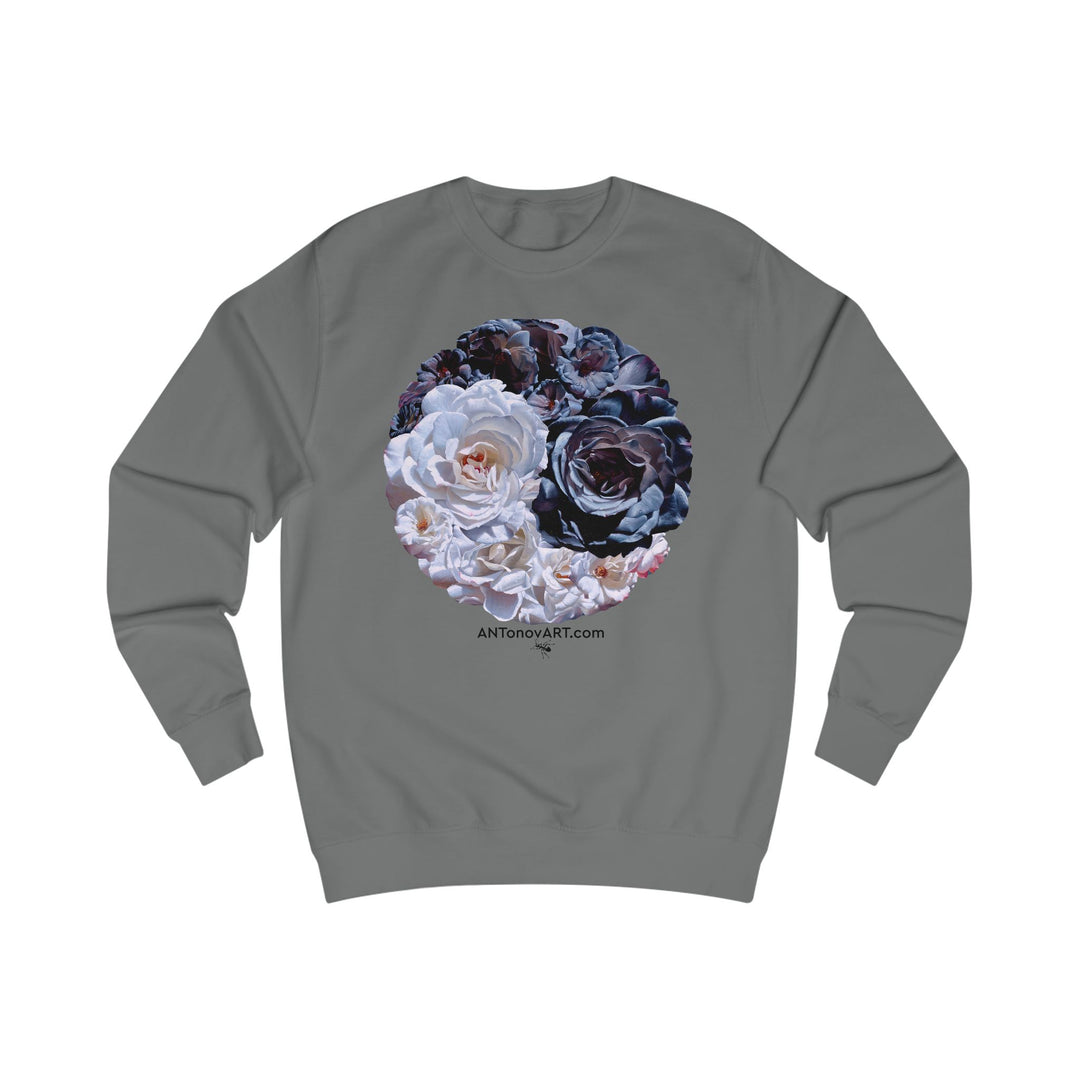 Unisex Sweatshirt with a reproduction of the painting "Ying and yang" by artist A. Antonov