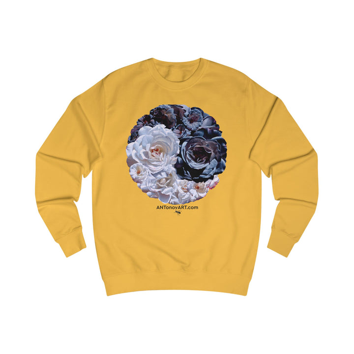 Unisex Sweatshirt with a reproduction of the painting "Ying and yang" by artist A. Antonov