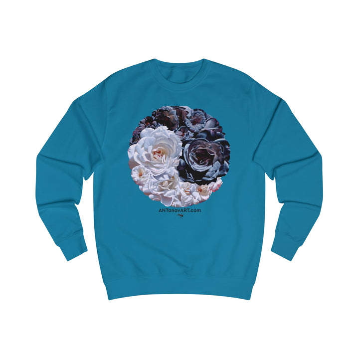 Unisex Sweatshirt with a reproduction of the painting "Ying and yang" by artist A. Antonov