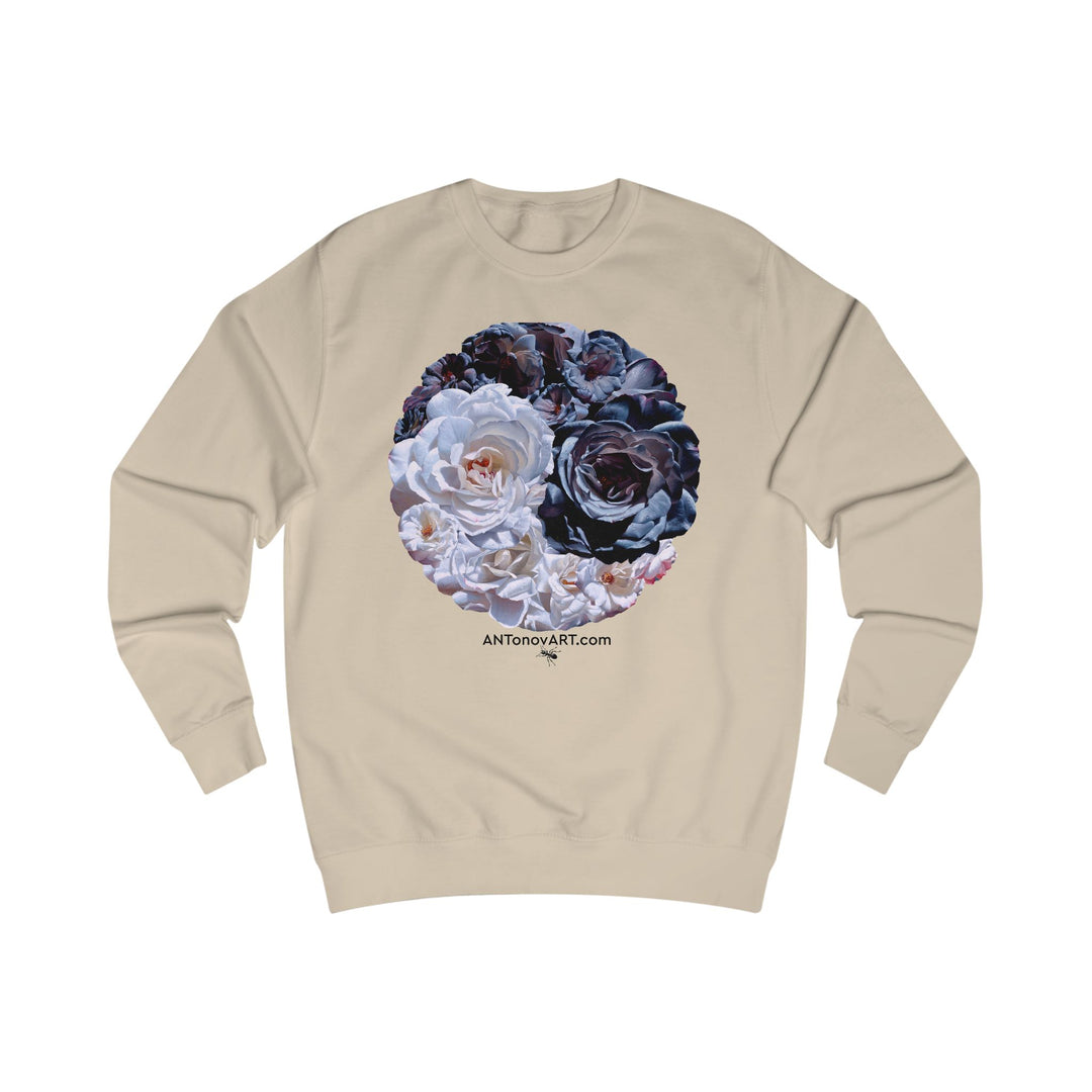 Unisex Sweatshirt with a reproduction of the painting "Ying and yang" by artist A. Antonov