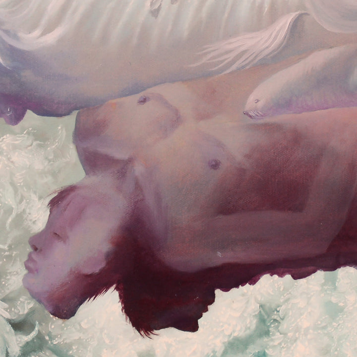 „Aphrodites Dream“-Druck auf Leinwand, 111,8 x 111,8 cm, signierte und nummerierte limitierte Giclée-Edition