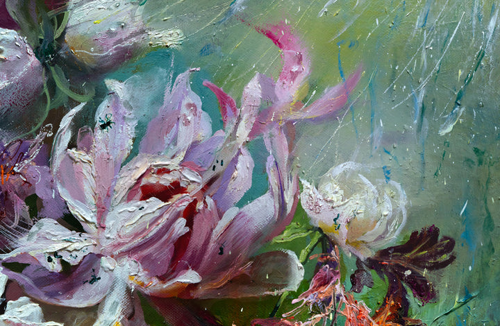 "Color Nocturne" Oil painting on Canvas, 30x40 inches