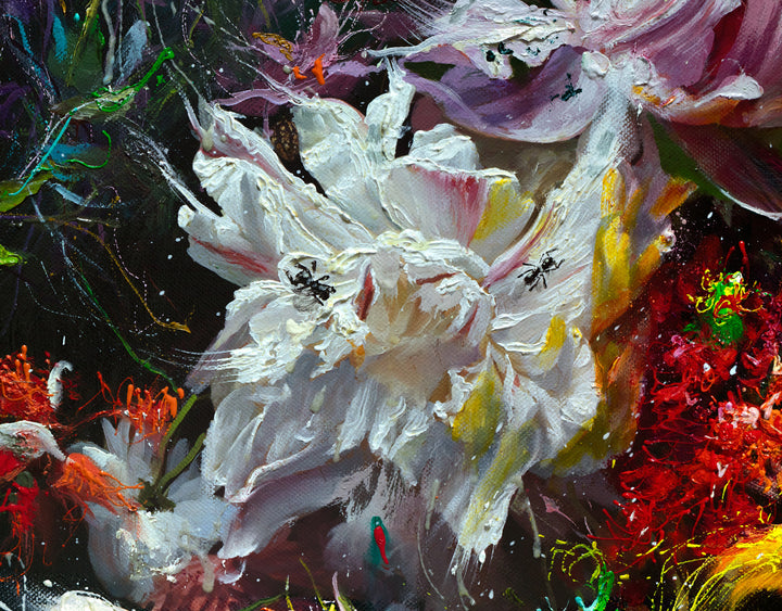 "Color Nocturne" Oil painting on Canvas, 30x40 inches