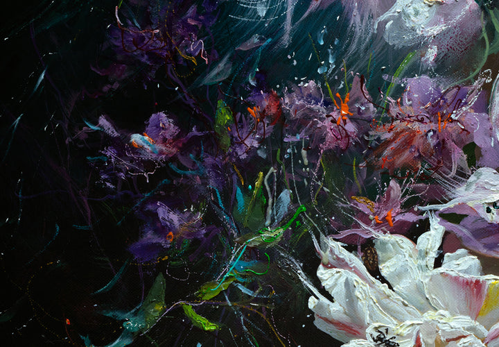 "Color Nocturne" Oil painting on Canvas, 30x40 inches