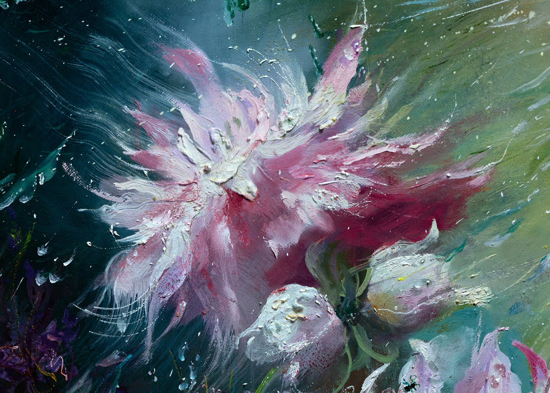"Color Nocturne" Oil painting on Canvas, 30x40 inches