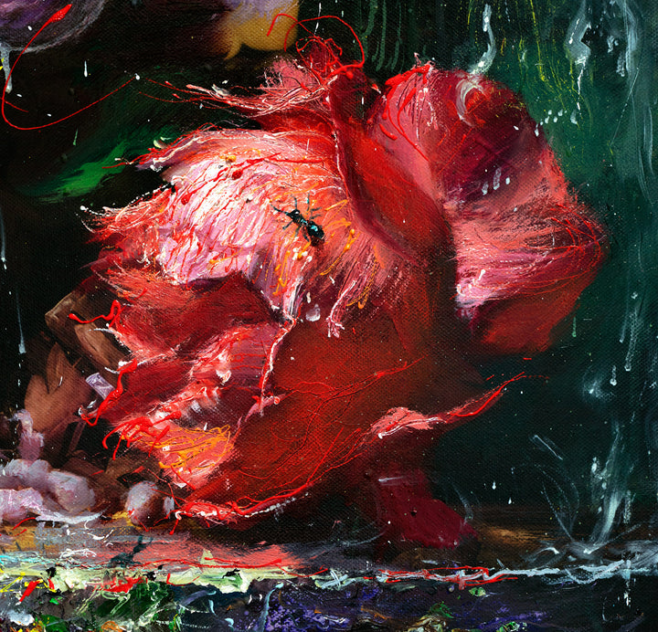 "Color Nocturne" Oil painting on Canvas, 30x40 inches