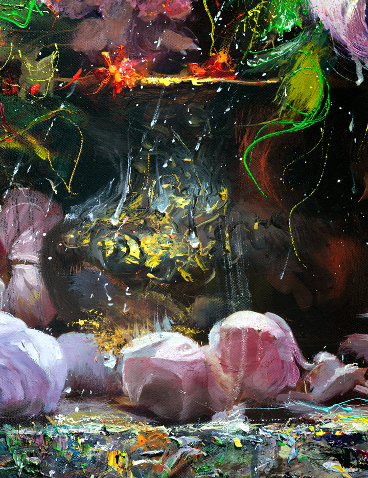 "Color Nocturne" Oil painting on Canvas, 30x40 inches