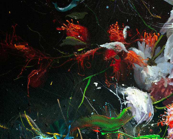"Color Nocturne" Oil painting on Canvas, 30x40 inches