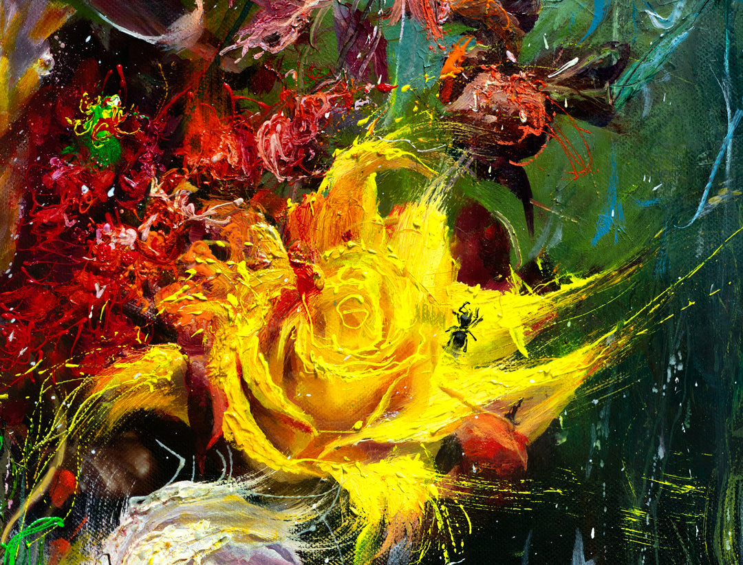 "Color Nocturne" Oil painting on Canvas, 30x40 inches