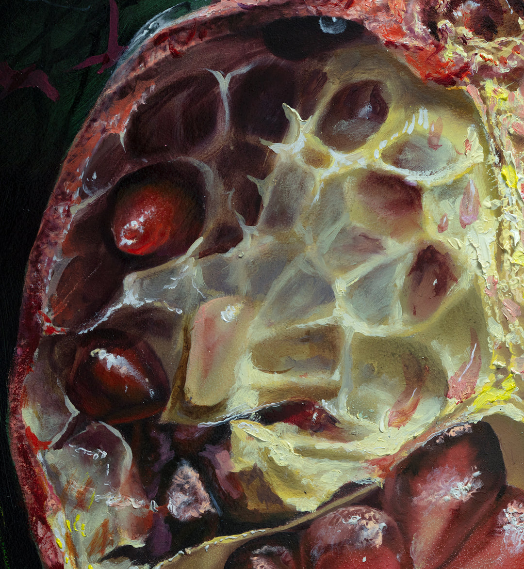 "Garnet in the Forest" Giclee Limited Edition, 18x18 & 16x16 inches