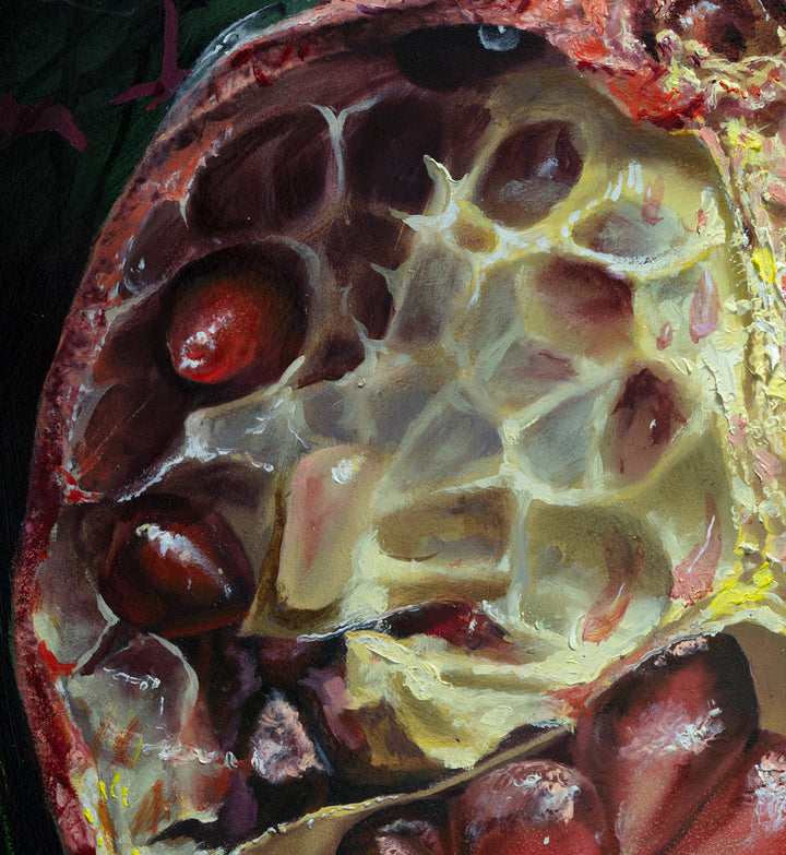 "Garnet in the Forest" Giclee Limited Edition, 18x18 & 16x16 inches