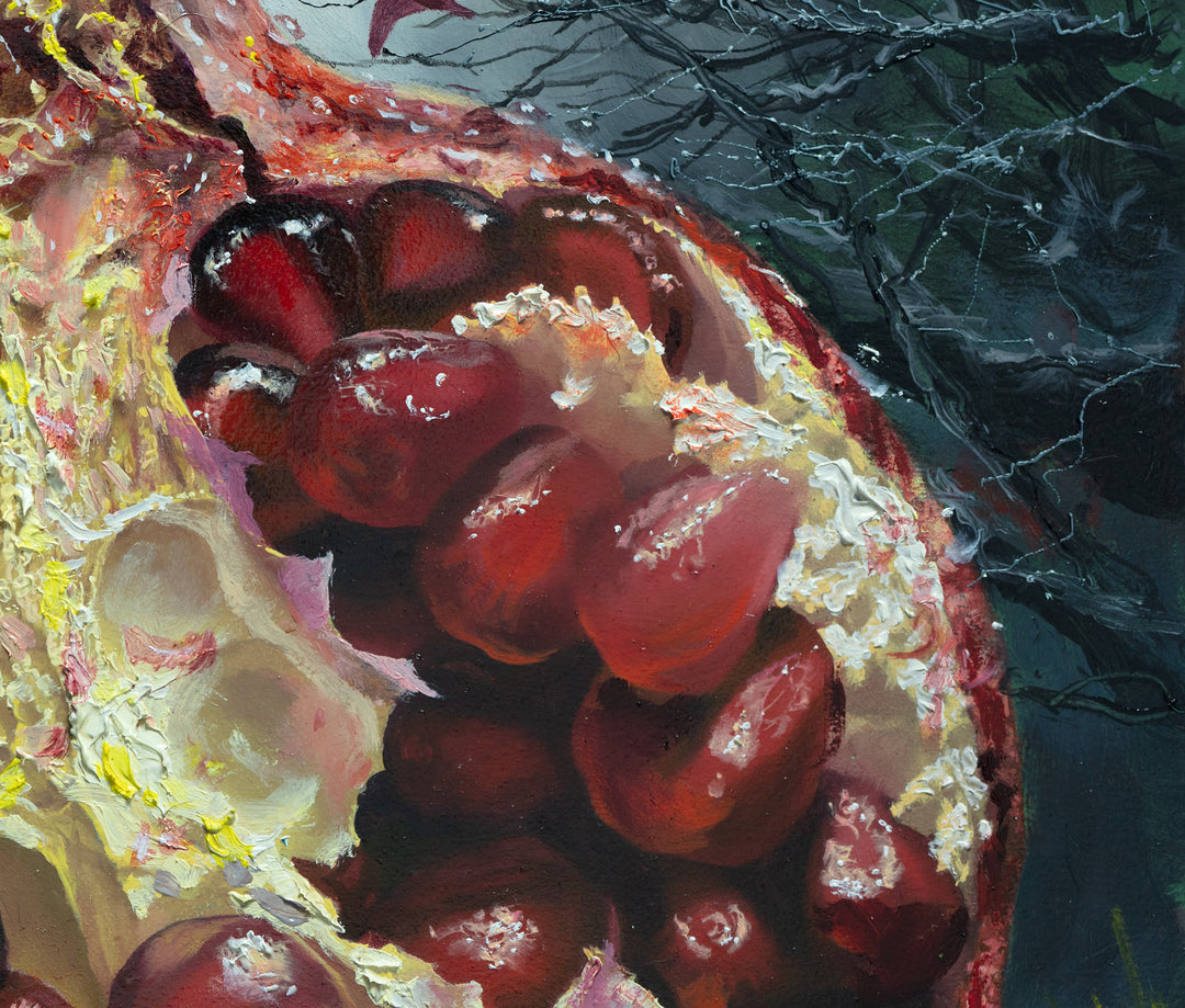 "Garnet in the Forest" Giclee Limited Edition, 18x18 & 16x16 inches