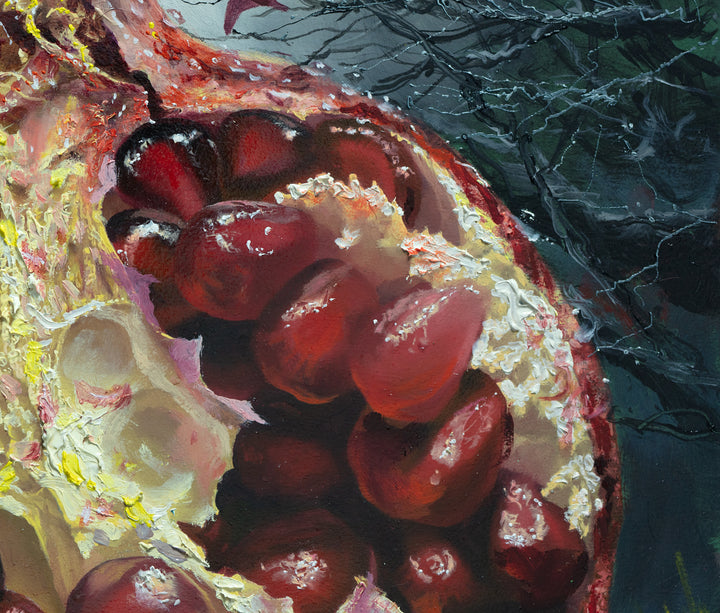 "Garnet in the Forest" Giclee Limited Edition, 18x18 & 16x16 inches