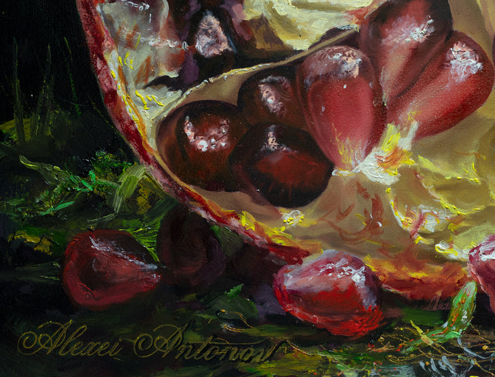 "Garnet in the Forest" Giclee Limited Edition, 18x18 & 16x16 inches