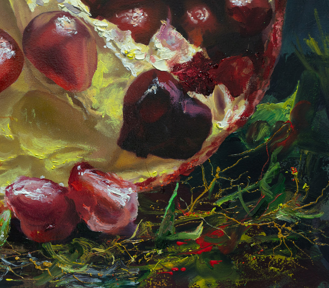 "Garnet in the Forest" Giclee Limited Edition, 18x18 & 16x16 inches