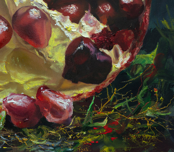 "Garnet in the Forest" Giclee Limited Edition, 18x18 & 16x16 inches