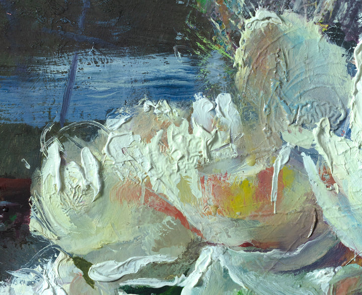 "Night Impressions" 24х24 Inches, Oil on Panel.