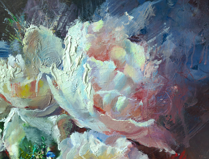 "Night Impressions" 24х24 Inches, Oil on Panel.