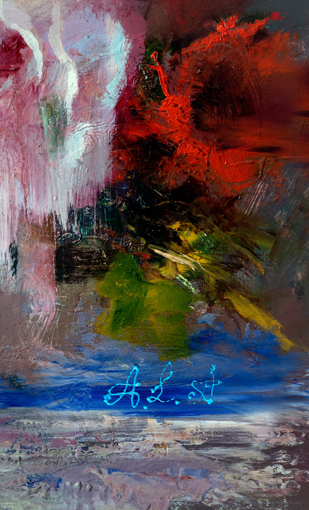 "Night Impressions" 24х24 Inches, Oil on Panel.