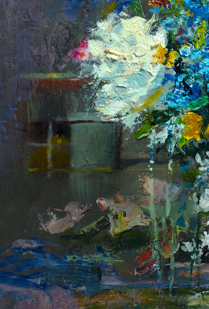 "Night Impressions" 24х24 Inches, Oil on Panel.