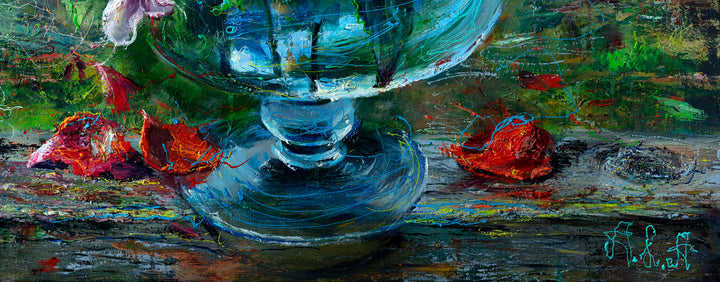 "Summer coolness" 30x36 inches, oil on canvas