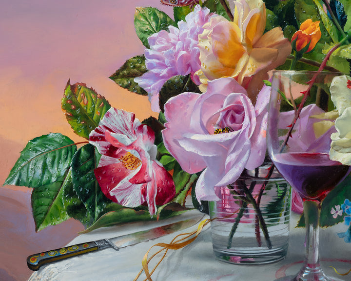„Johannisbeeren“-Druck auf Leinwand, 45 x 33 Zoll, signierte und nummerierte Giclée-Limited-Edition 