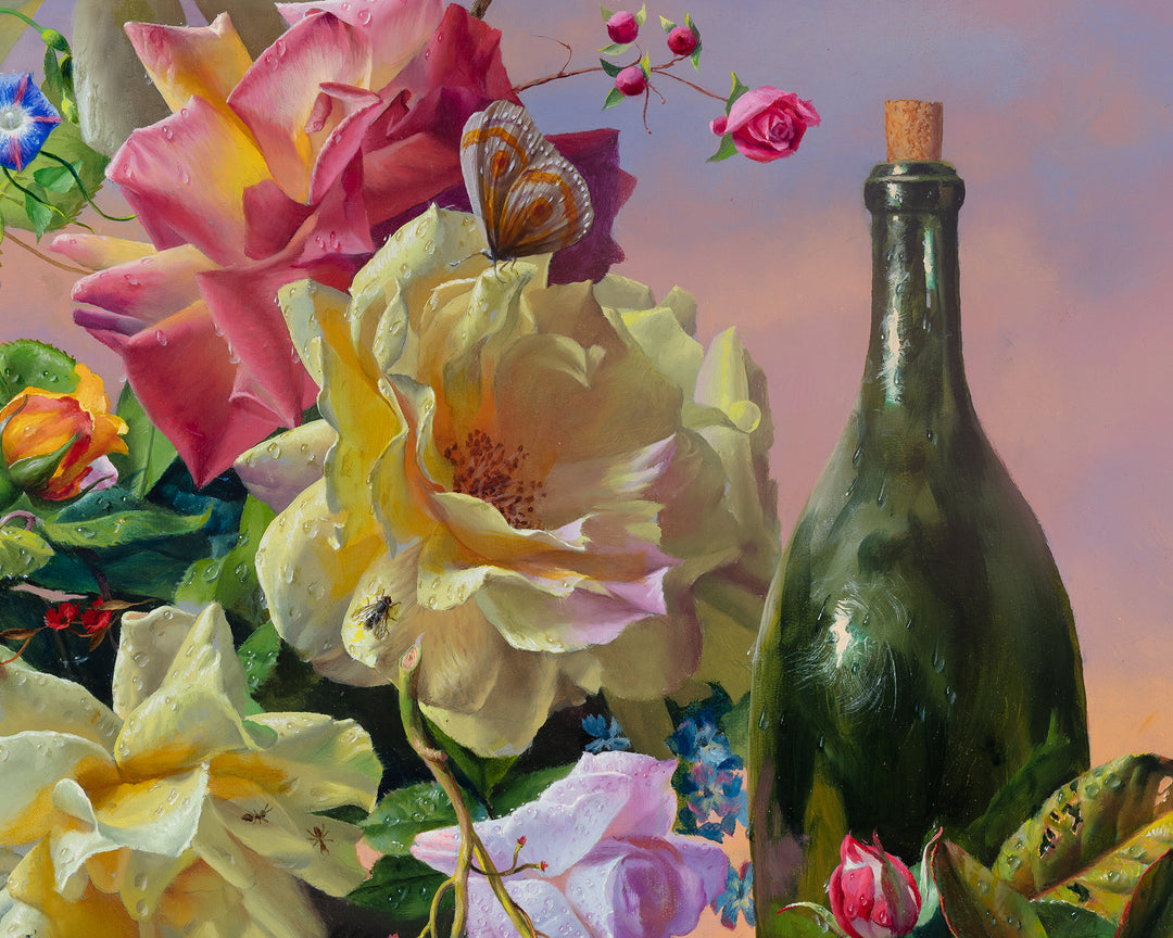 „Johannisbeeren“-Druck auf Leinwand, 45 x 33 Zoll, signierte und nummerierte Giclée-Limited-Edition 