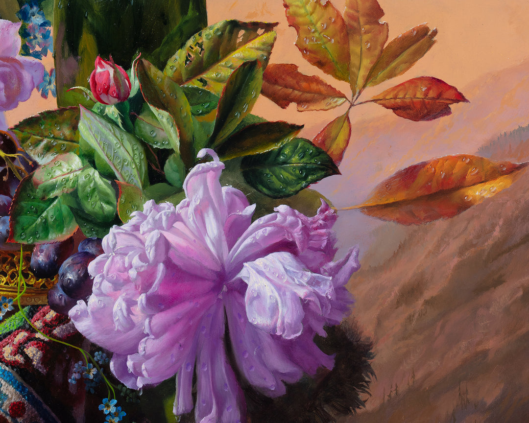 „Johannisbeeren“-Druck auf Leinwand, 45 x 33 Zoll, signierte und nummerierte Giclée-Limited-Edition 