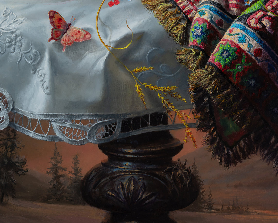 „Johannisbeeren“-Druck auf Leinwand, 45 x 33 Zoll, signierte und nummerierte Giclée-Limited-Edition 