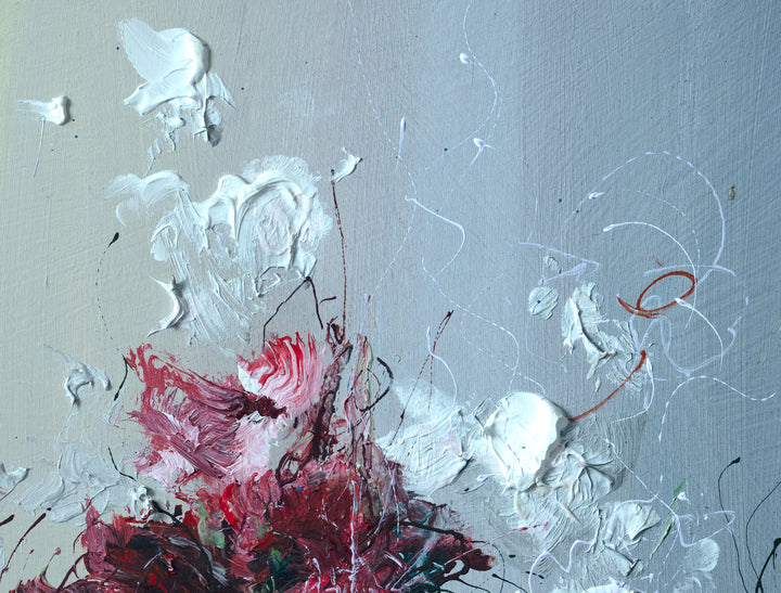 "Flowery Prose"  oil on panel,  24x24