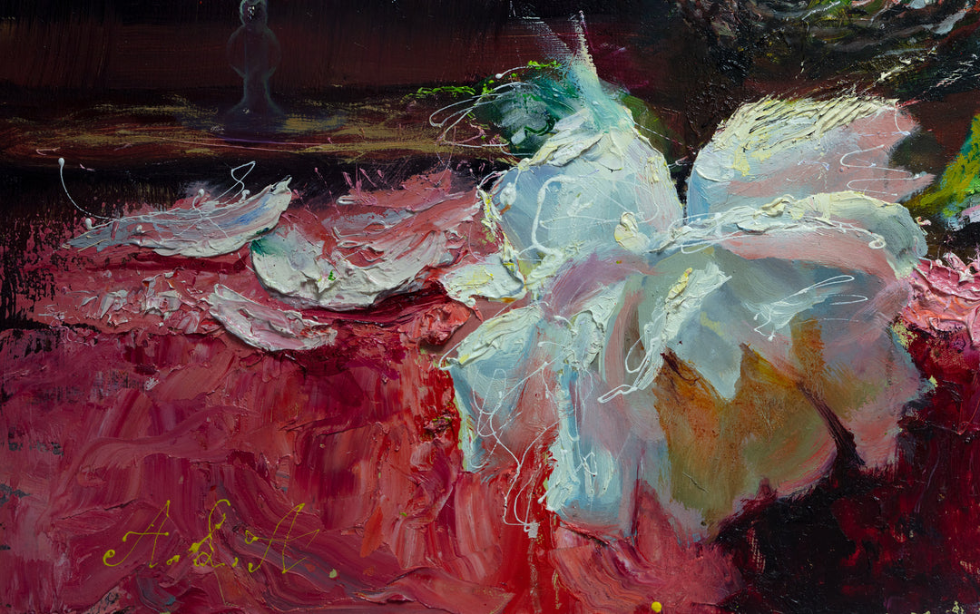 "Goodness of the morning"  oil on panel,  24x30